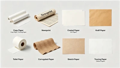 Tipi comuni di nomi di carta, usi e caratteristiche