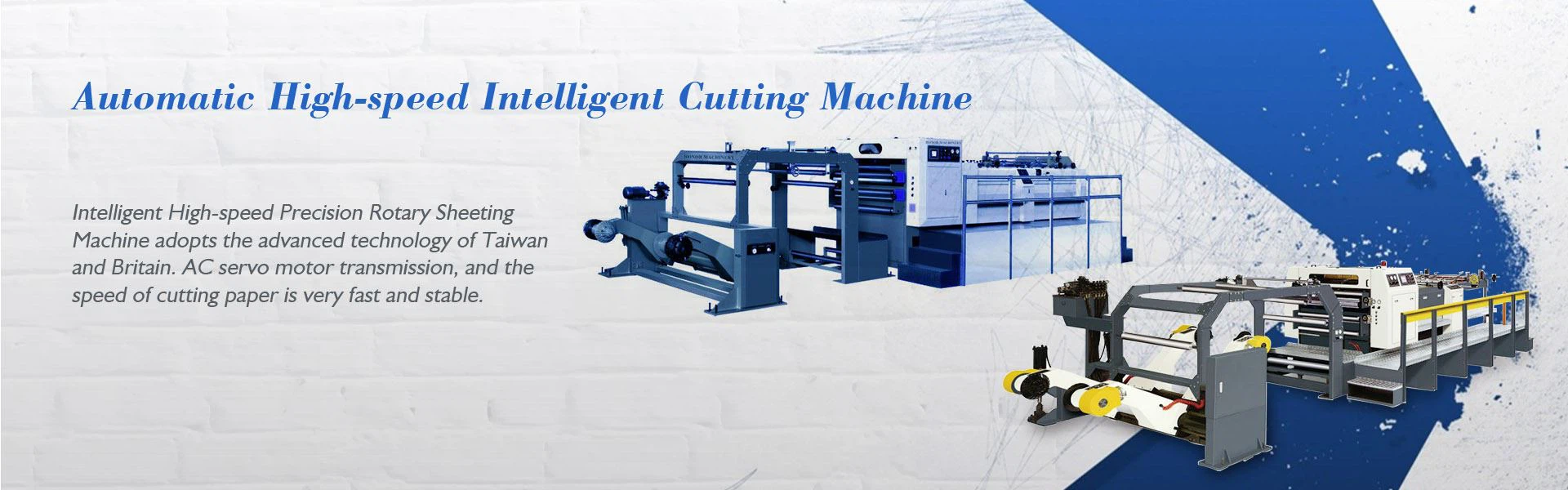 High Speed Servo Rotary Paper Cutting Machine